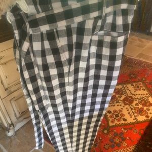 Madewell checkered pants